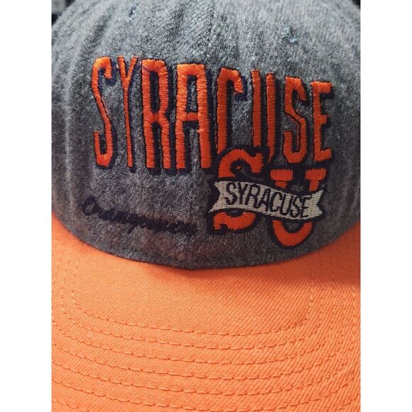 Syracuse Orangemen Snapback Hat‎ Wool Blend - Picture 2 of 11